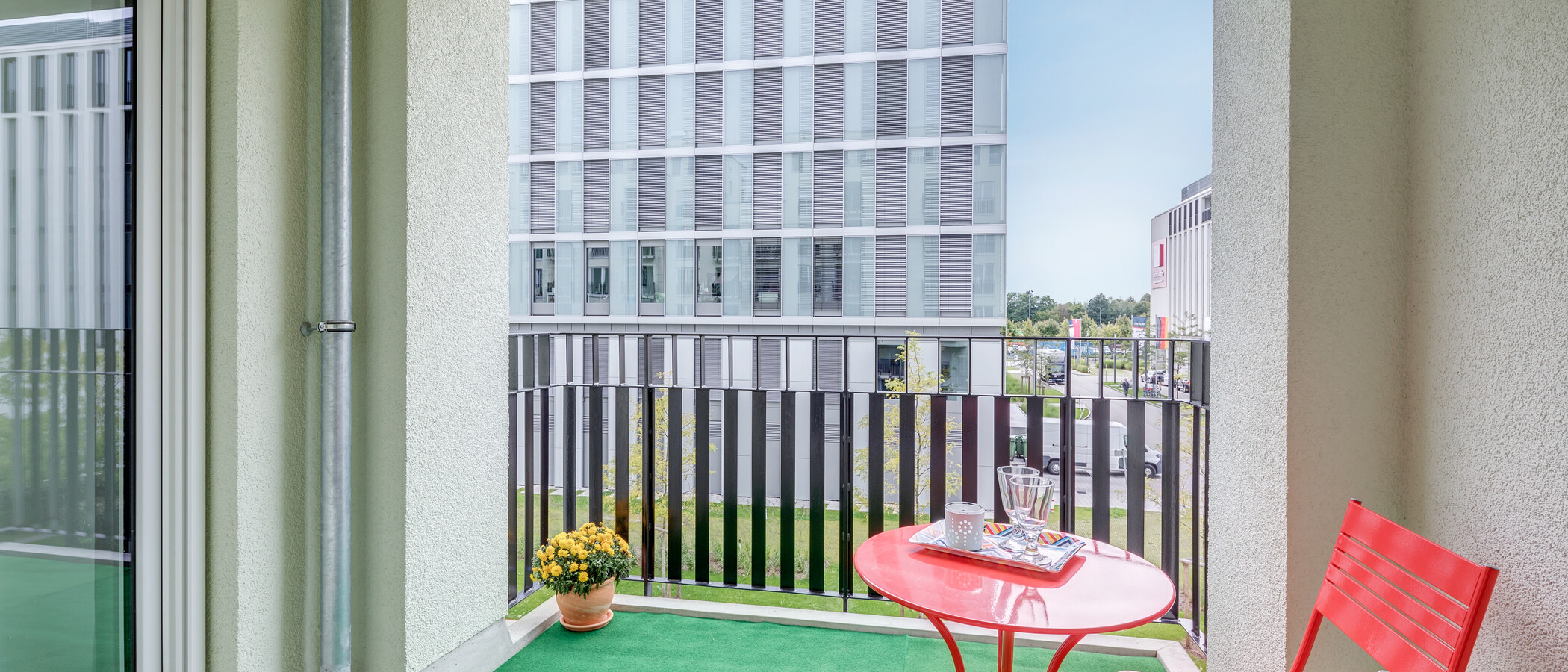 マンション München Milbertshofen 01 ベランダ 10739
