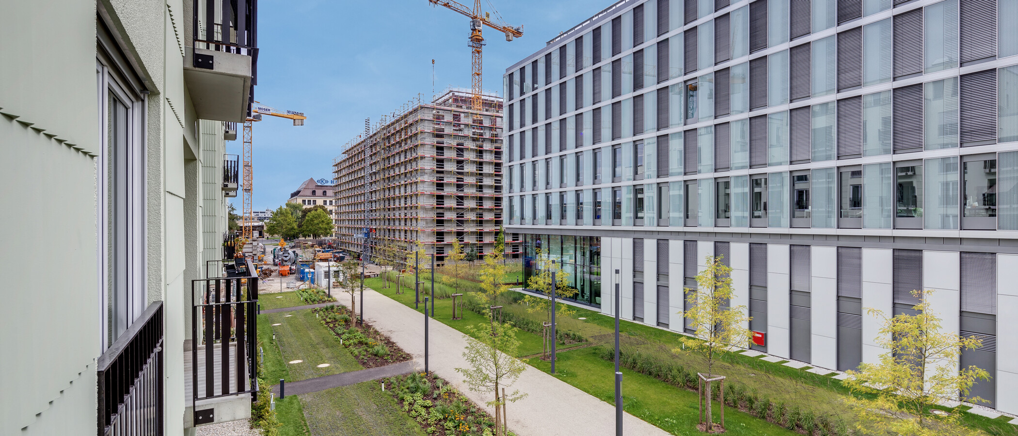 マンション München Milbertshofen 02 物件からの眺め 10739
