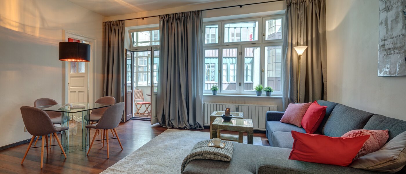 マンション München Lehel 03 リビングルーム 10748