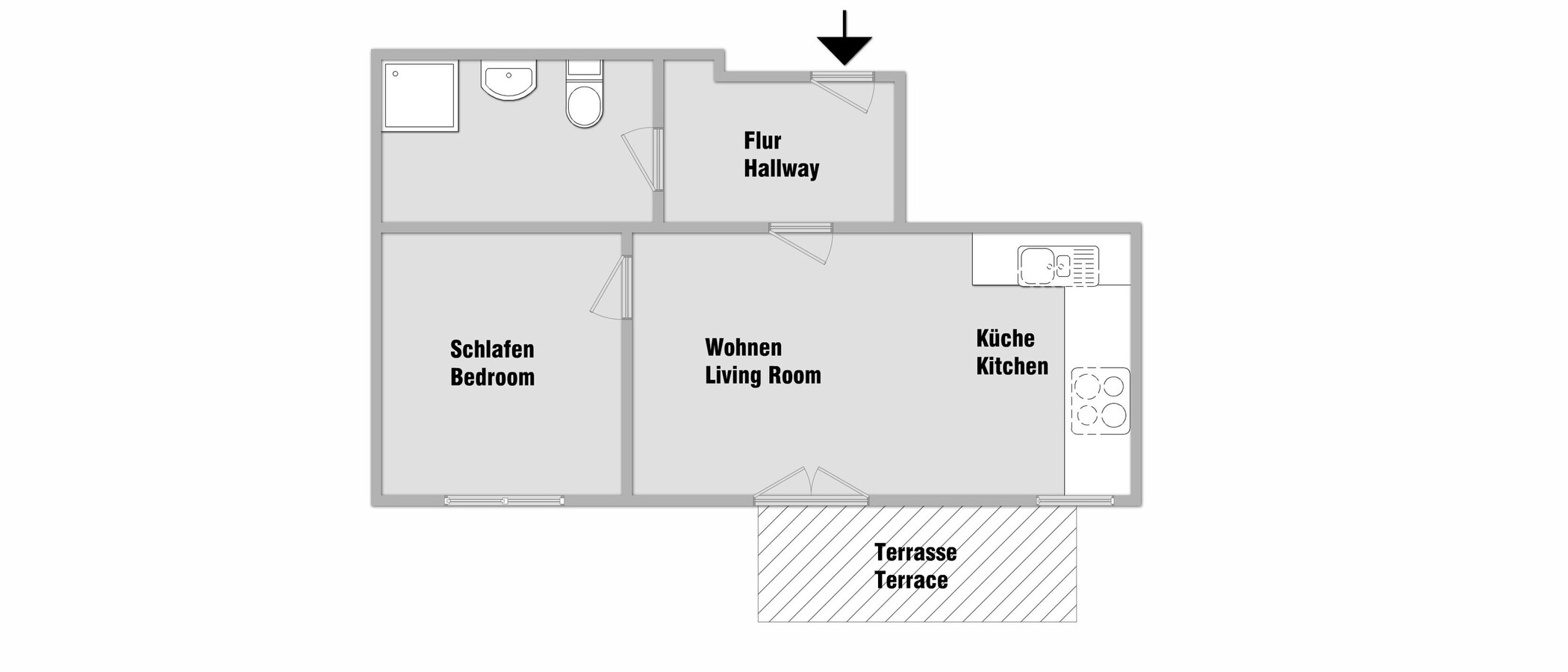 マンション München Messestadt Riem 01 見取り図 10766