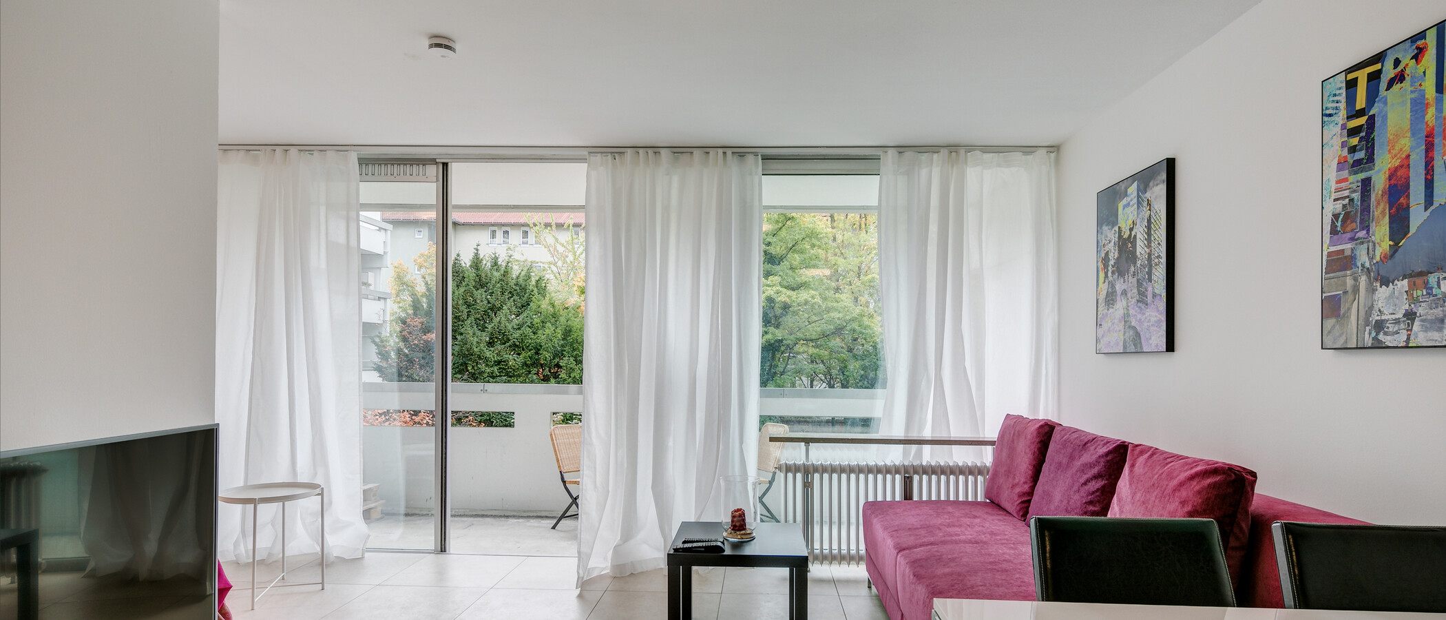 マンション München Neuhausen 01 リビングルーム 10774