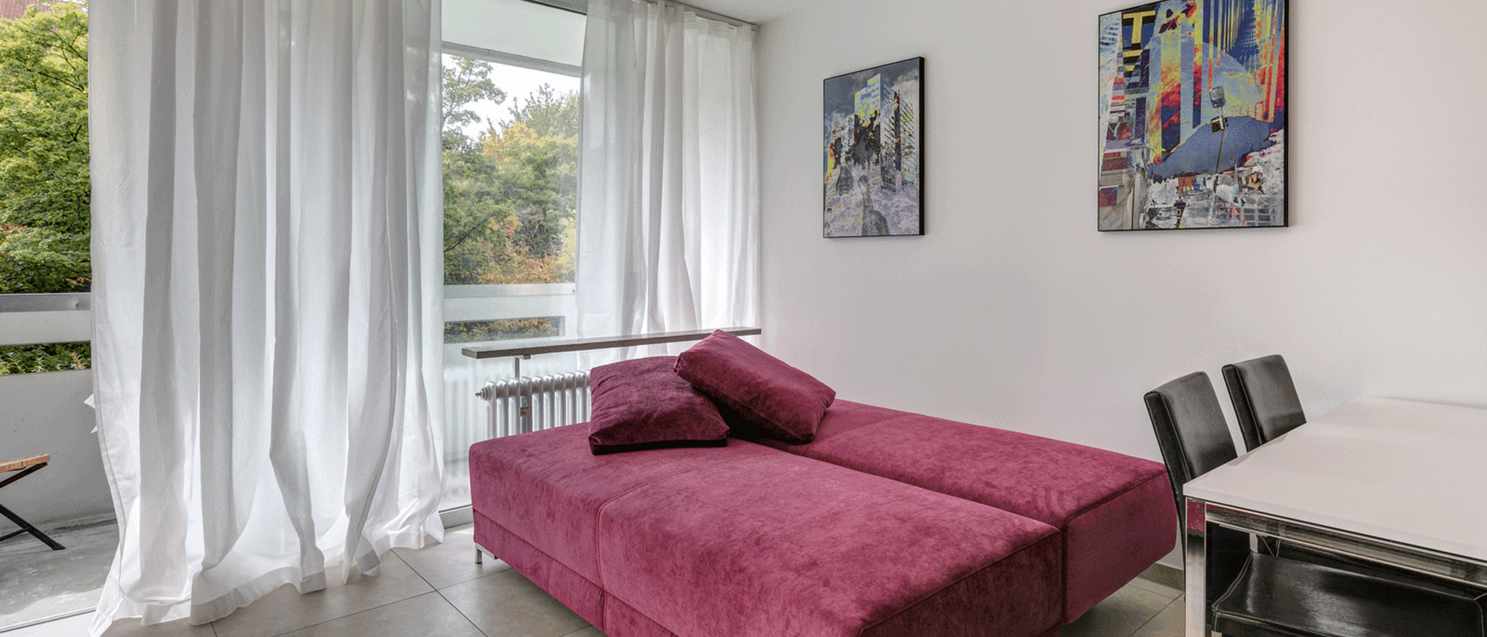 マンション München Neuhausen 02 リビングルーム 10774