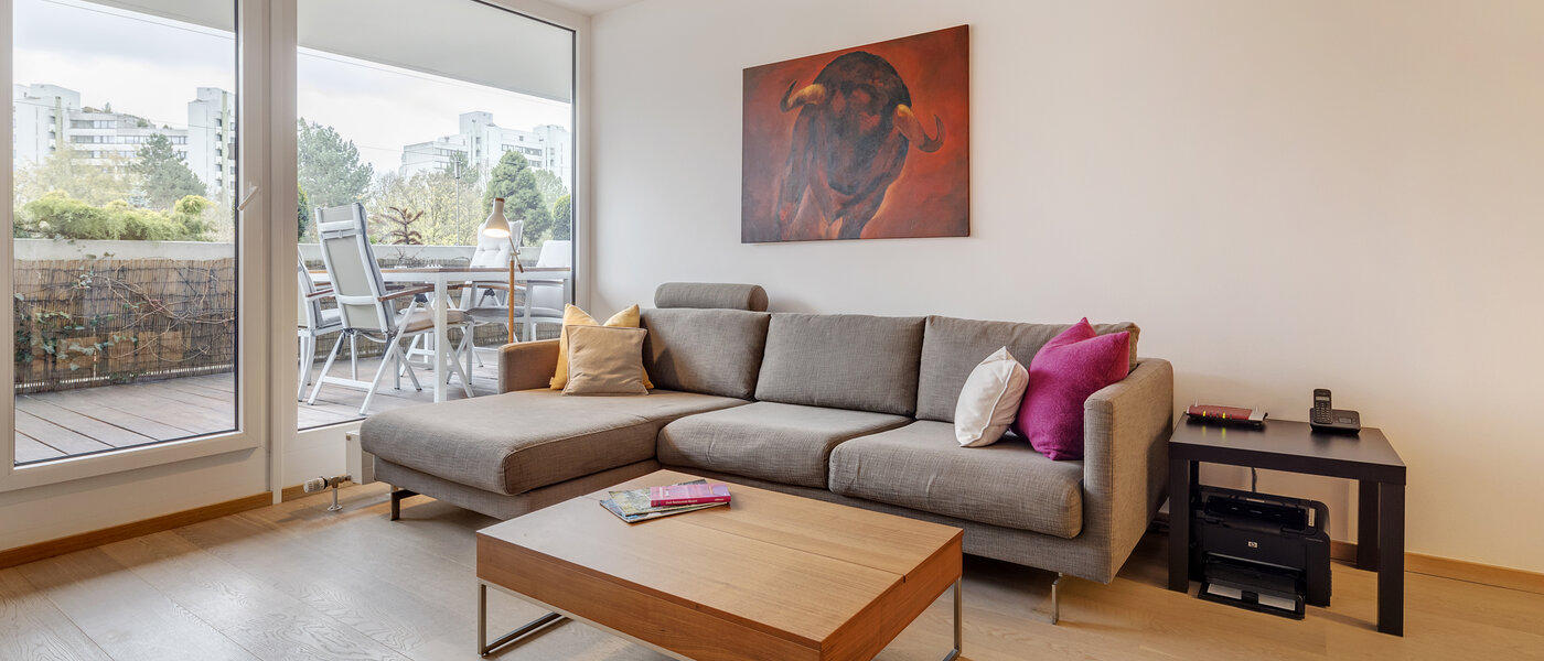 マンション München Olympiadorf 02 リビングルーム 10807