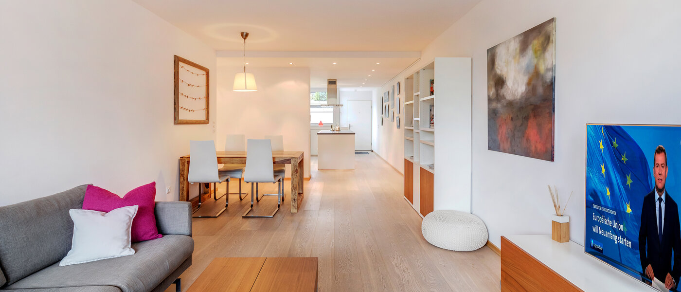 マンション München Olympiadorf 04 リビングルーム 10807