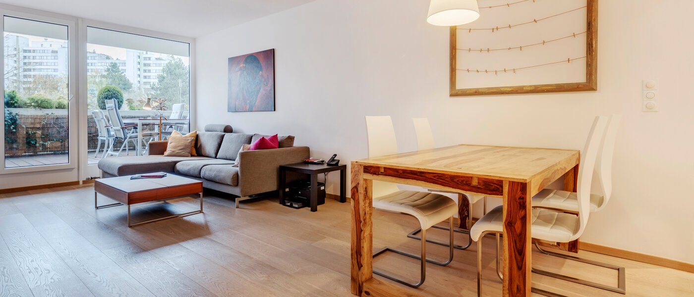 マンション München Olympiadorf 05 リビングルーム 10807