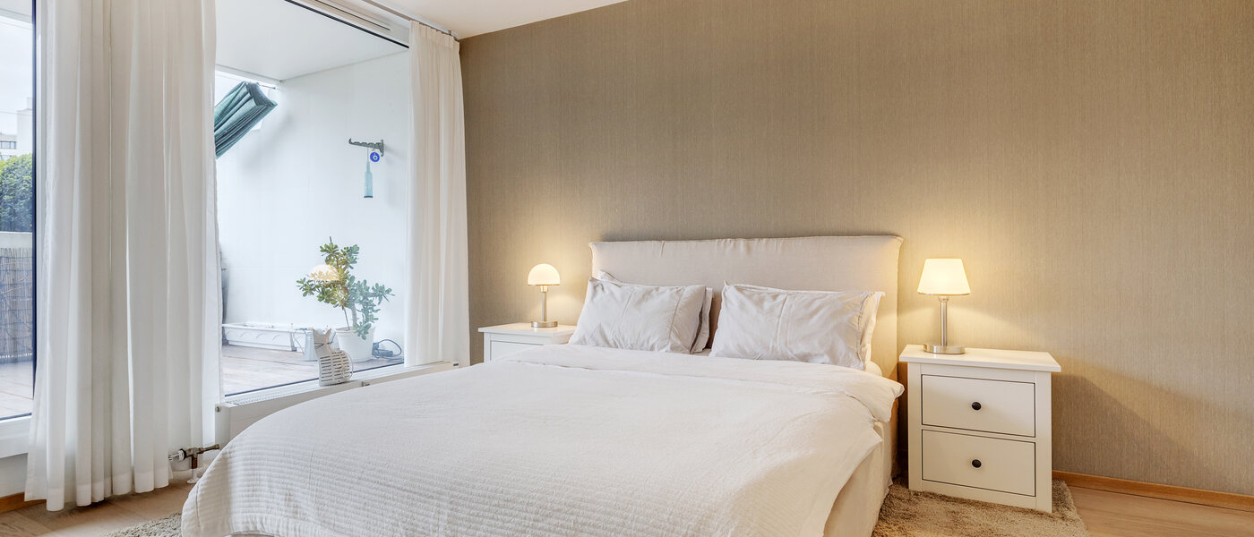 マンション München Olympiadorf 01 寝室 10807