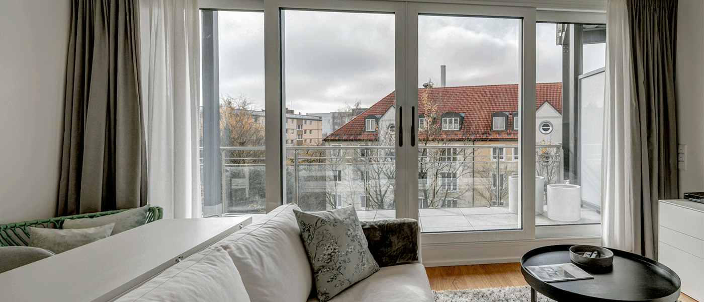 マンション München Schwabing-West (rund um den Hohenzollernplatz) 02 リビングルーム 10823