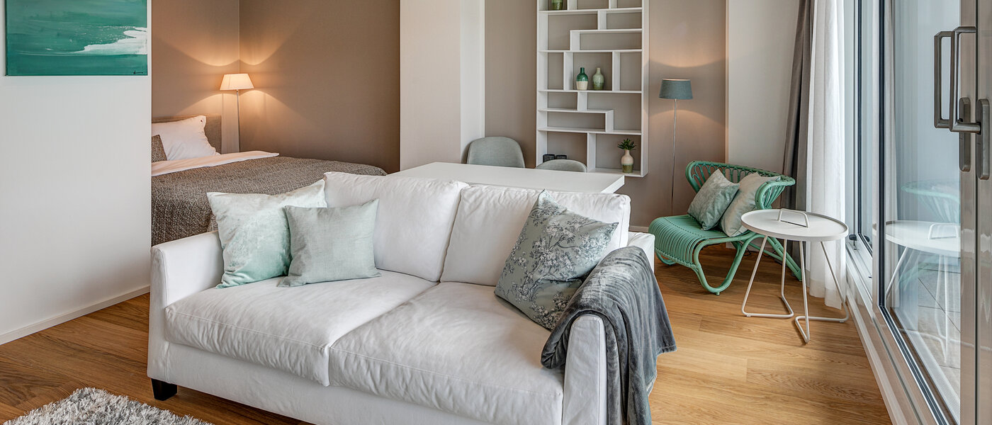 マンション München Schwabing-West (rund um den Hohenzollernplatz) 04 リビングルーム 10823