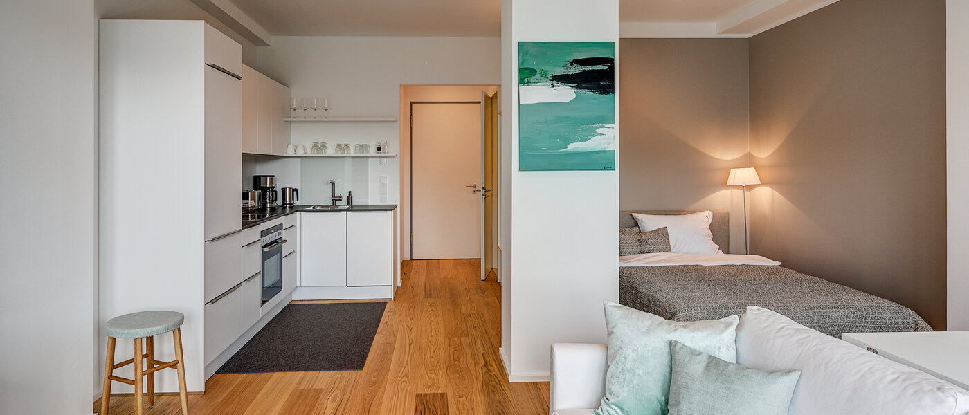 マンション München Schwabing-West (rund um den Hohenzollernplatz) 06 リビングルーム 10823