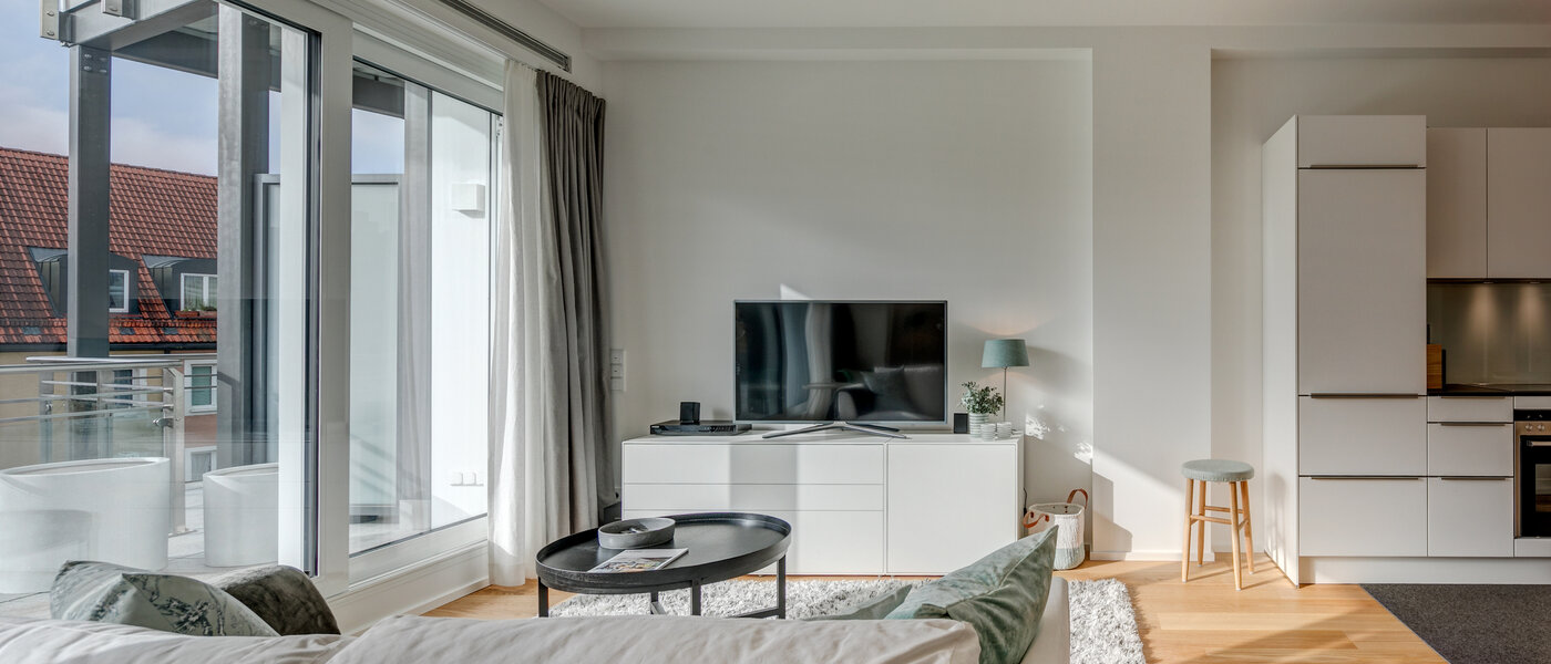 マンション München Schwabing-West (rund um den Hohenzollernplatz) 07 リビングルーム 10823