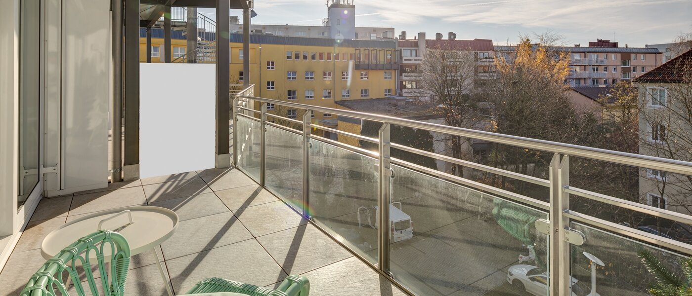 マンション München Schwabing-West (rund um den Hohenzollernplatz) 03 ベランダ 10823