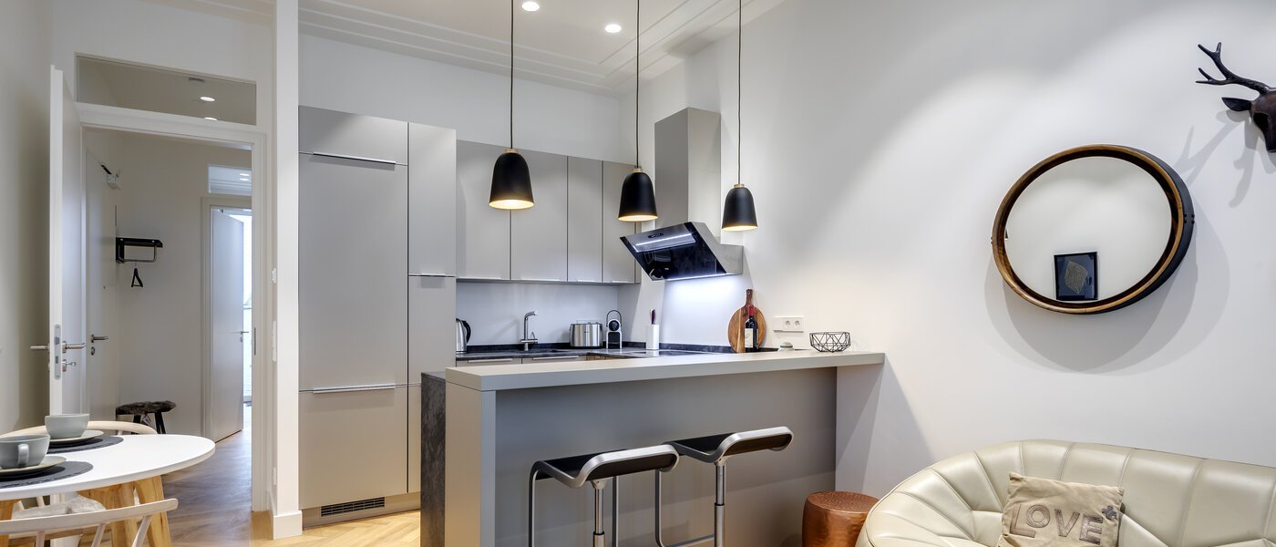 マンション München Maxvorstadt - Rund um den Josephplatz 04 リビングルーム 10848