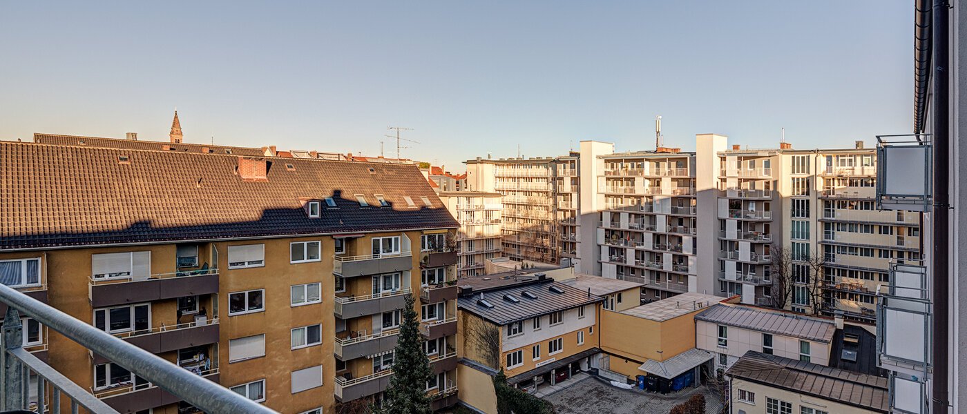 マンション München Schwabing (links der Leopoldstraße) 01 物件からの眺め 10852