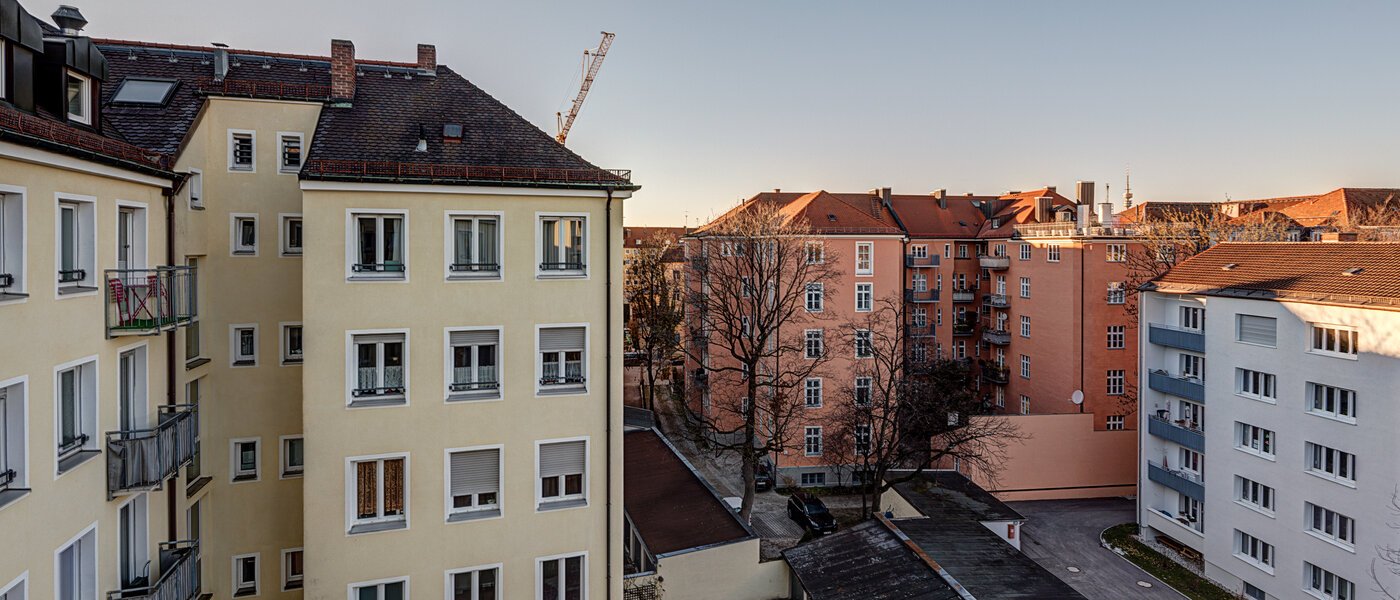 マンション München Schwabing (links der Leopoldstraße) 02 物件からの眺め 10852