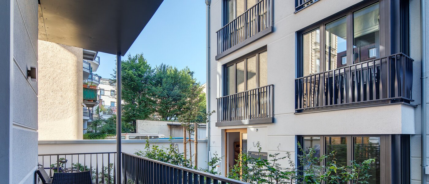 マンション München Maxvorstadt - Rund um den Josephplatz 01 ベランダ 10863