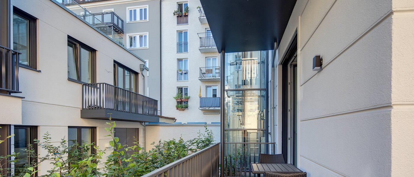 マンション München Maxvorstadt - Rund um den Josephplatz 02 ベランダ 10863