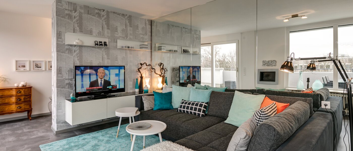 マンション München Neuhausen 02 リビングエリア 10865