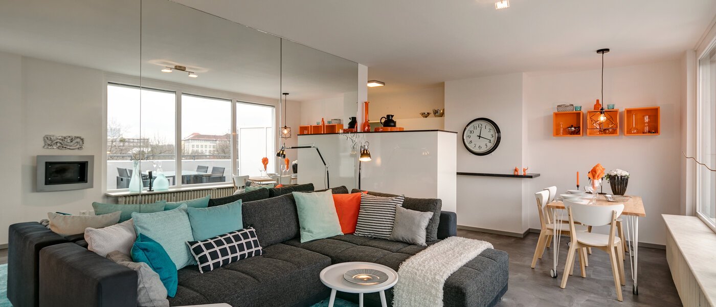 マンション München Neuhausen 03 リビングエリア 10865