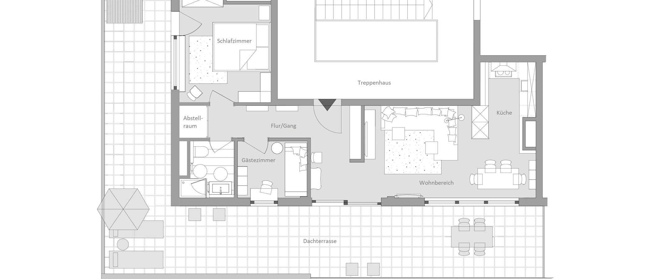 マンション München Neuhausen 01 見取り図 10865