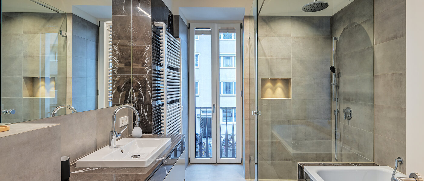 マンション München Maxvorstadt - Rund um den Josephplatz 01 浴室 10866