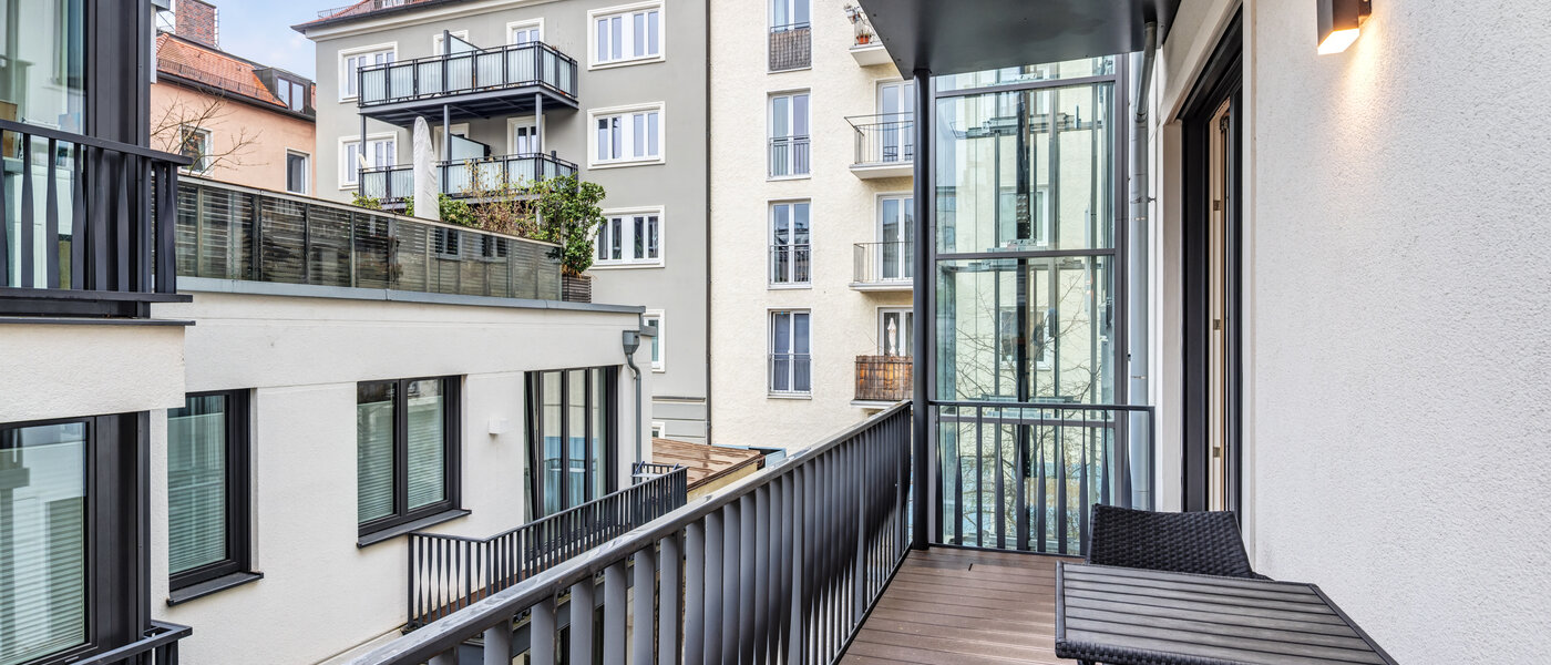 マンション München Maxvorstadt - Rund um den Josephplatz 02 ベランダ 10866
