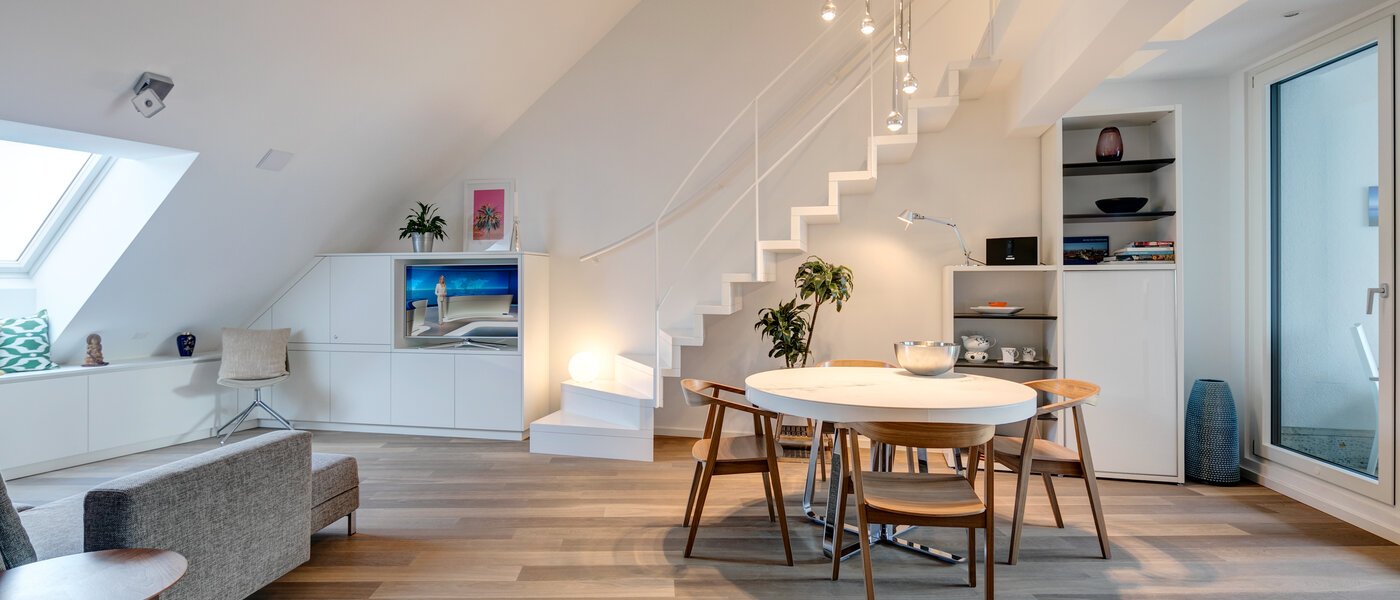 複層住宅 München Maxvorstadt 02 リビングルーム 10881