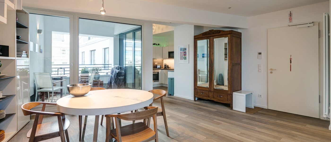 複層住宅 München Maxvorstadt 04 リビングルーム 10881