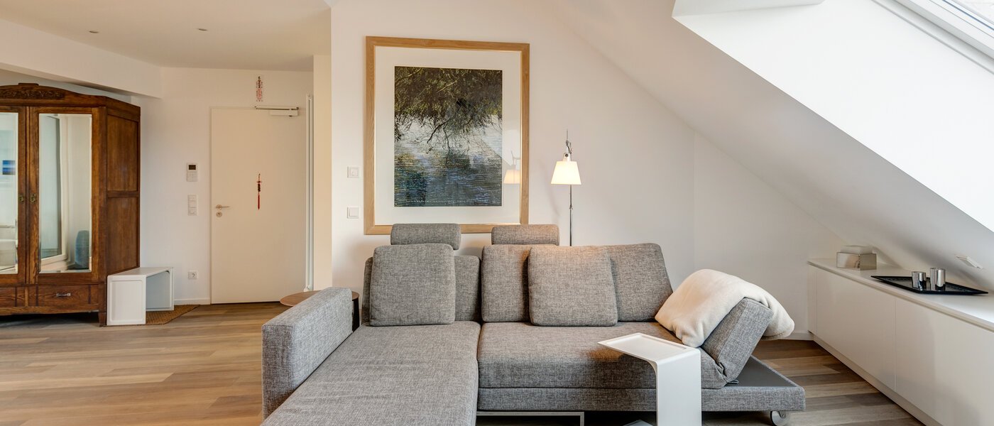 複層住宅 München Maxvorstadt 05 リビングルーム 10881