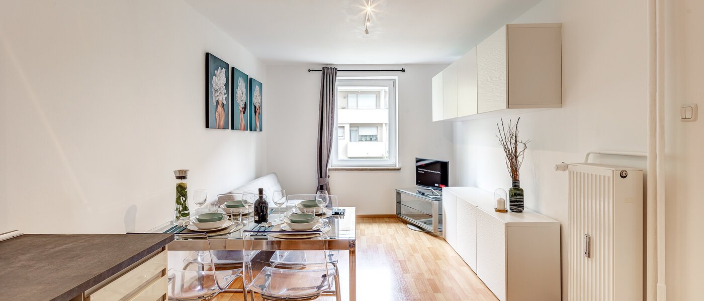 マンション München Schwabing-West (rund um den Hohenzollernplatz) 01 リビングエリア 10889