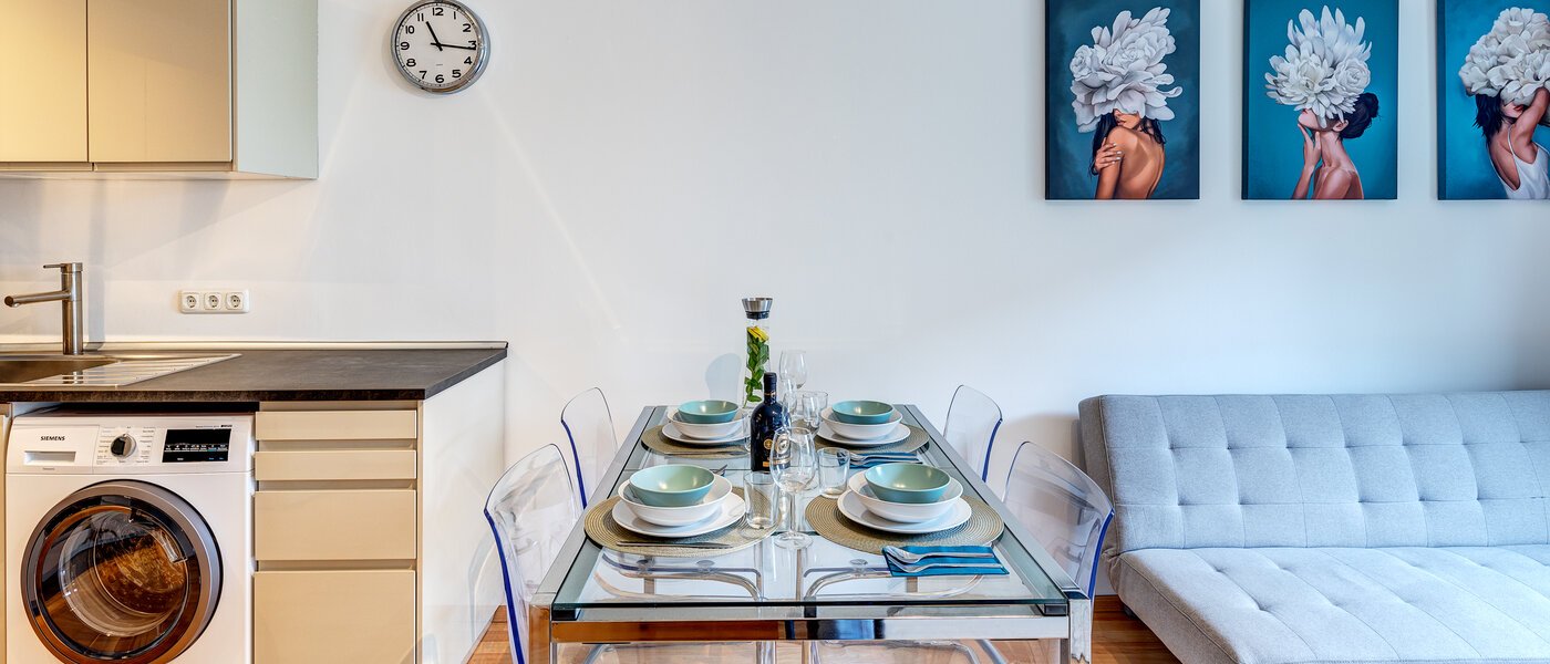 マンション München Schwabing-West (rund um den Hohenzollernplatz) 03 リビングエリア 10889