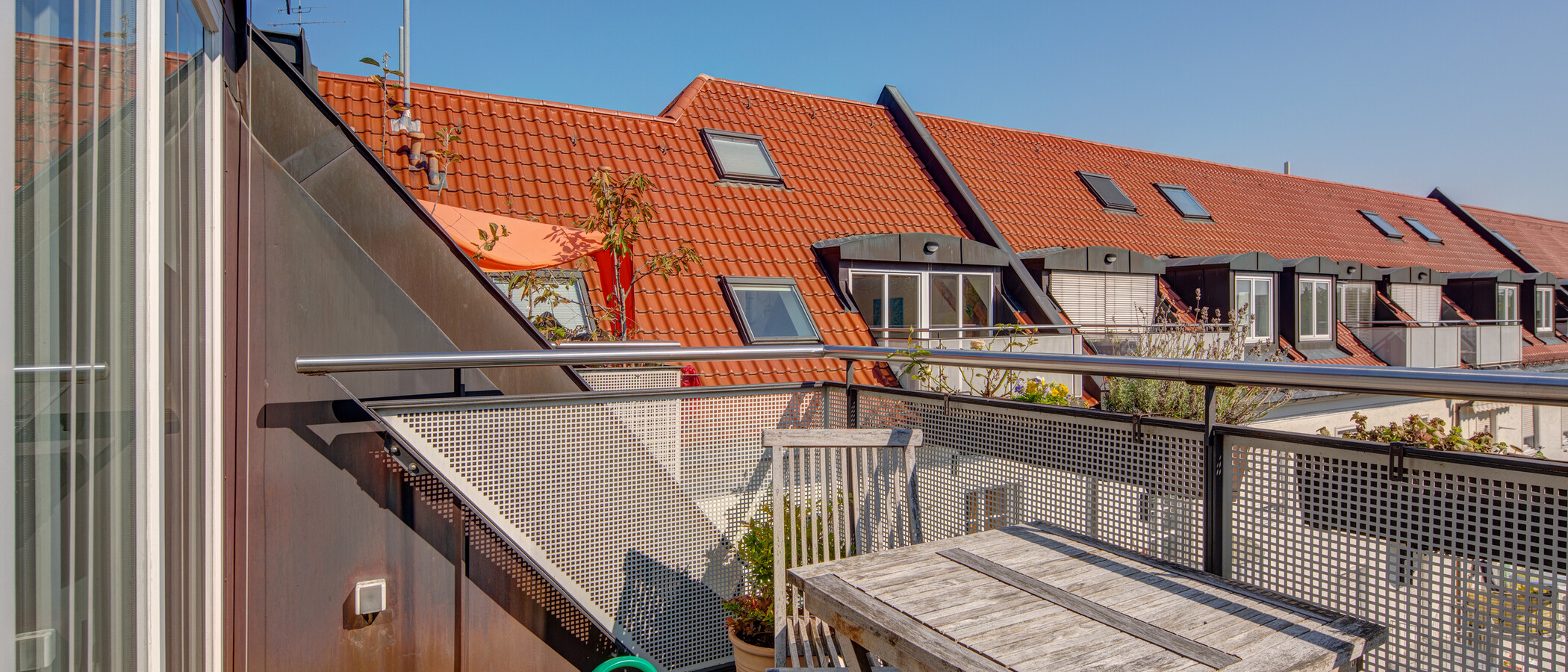 複層住宅 München Schwabing (links der Leopoldstraße) 02 ルーフテラス 1090