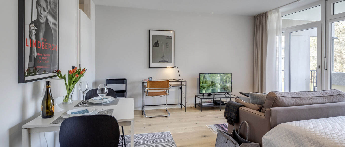 マンション München Obermenzing 04 リビングルーム 10924