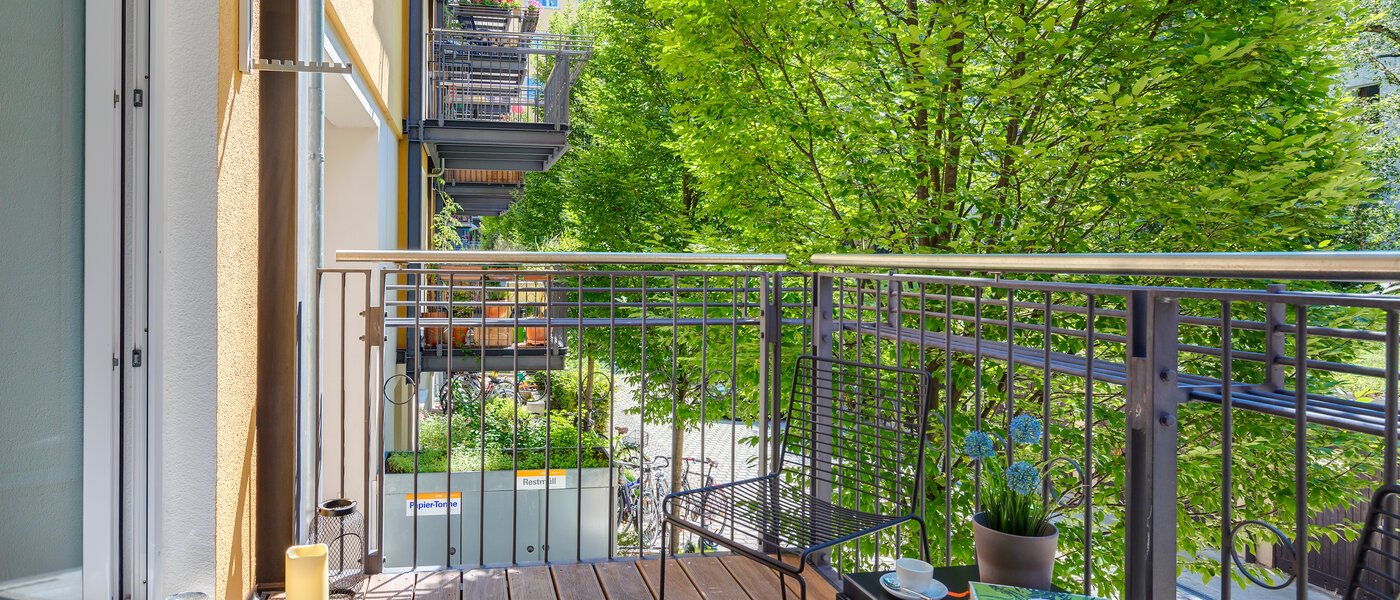 マンション München Schwabing-West (rund um den Hohenzollernplatz) 02 ベランダ 10929