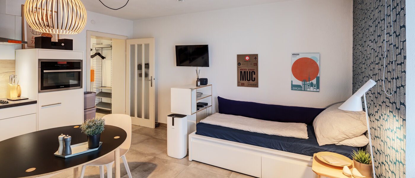 マンション München Schwabing-West (rund um den Hohenzollernplatz) 03 リビングエリア 10929