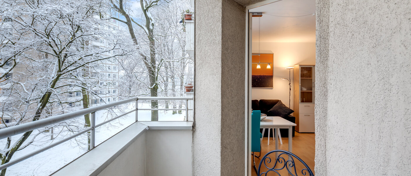 アパルトマン München Parkstadt Bogenhausen 02 ベランダ 10938