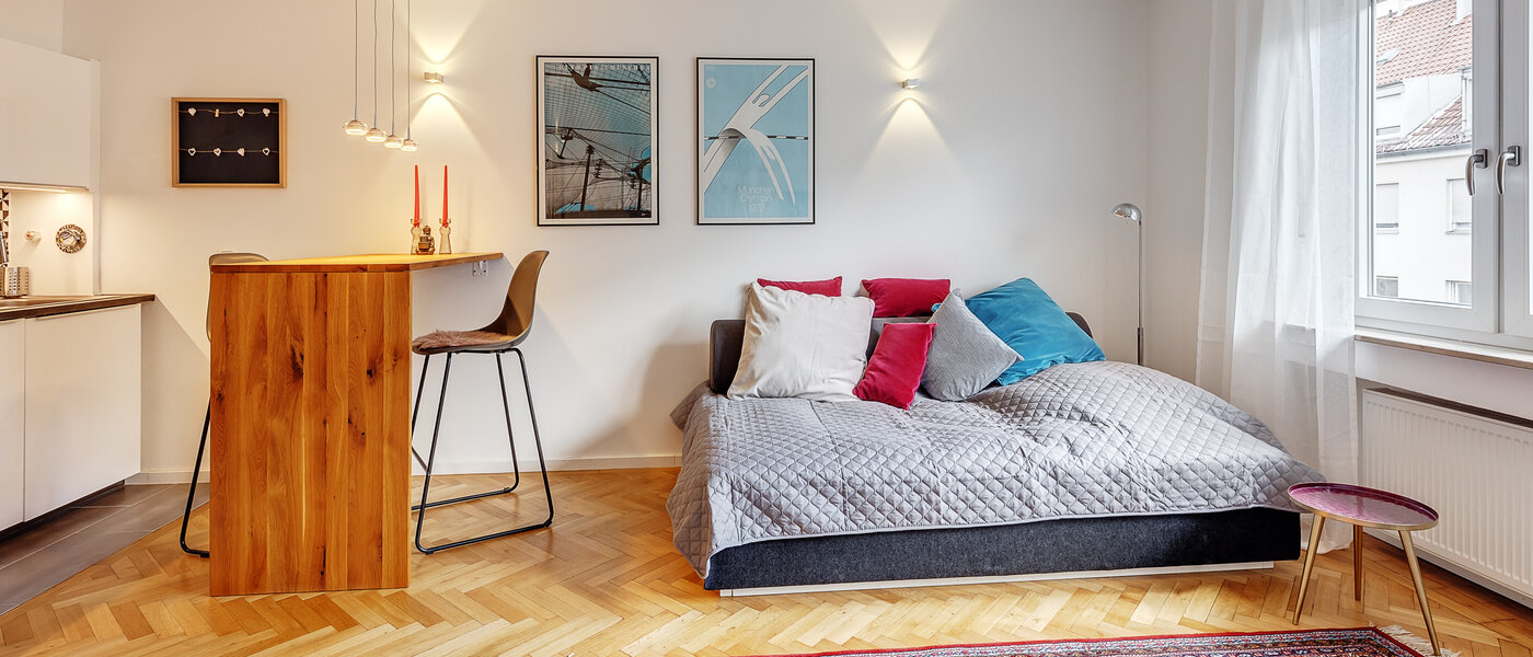 マンション München Maxvorstadt - Universitätsviertel 01 リビングエリア 10955