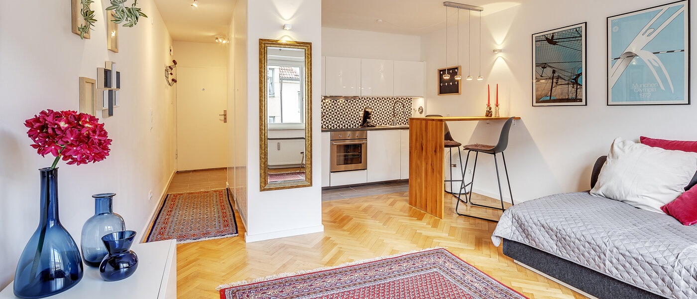 マンション München Maxvorstadt - Universitätsviertel 02 リビングエリア 10955