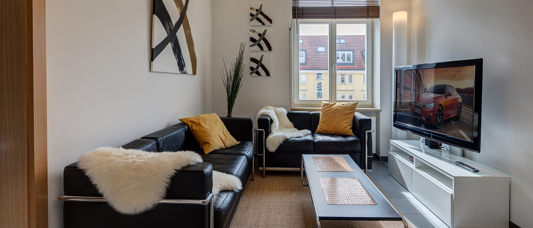 マンション München Haidhausen 01 リビングルーム 10977
