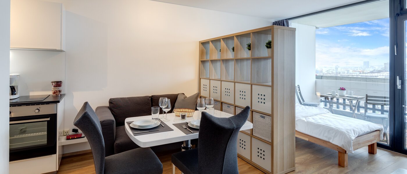 マンション München Schwabing-West 01 リビングルーム 10978