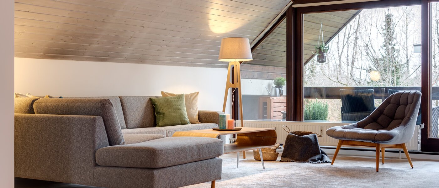 メゾネット・マンション（複数階にわたるマンション） München Oberföhring 01 リビングエリア 10997