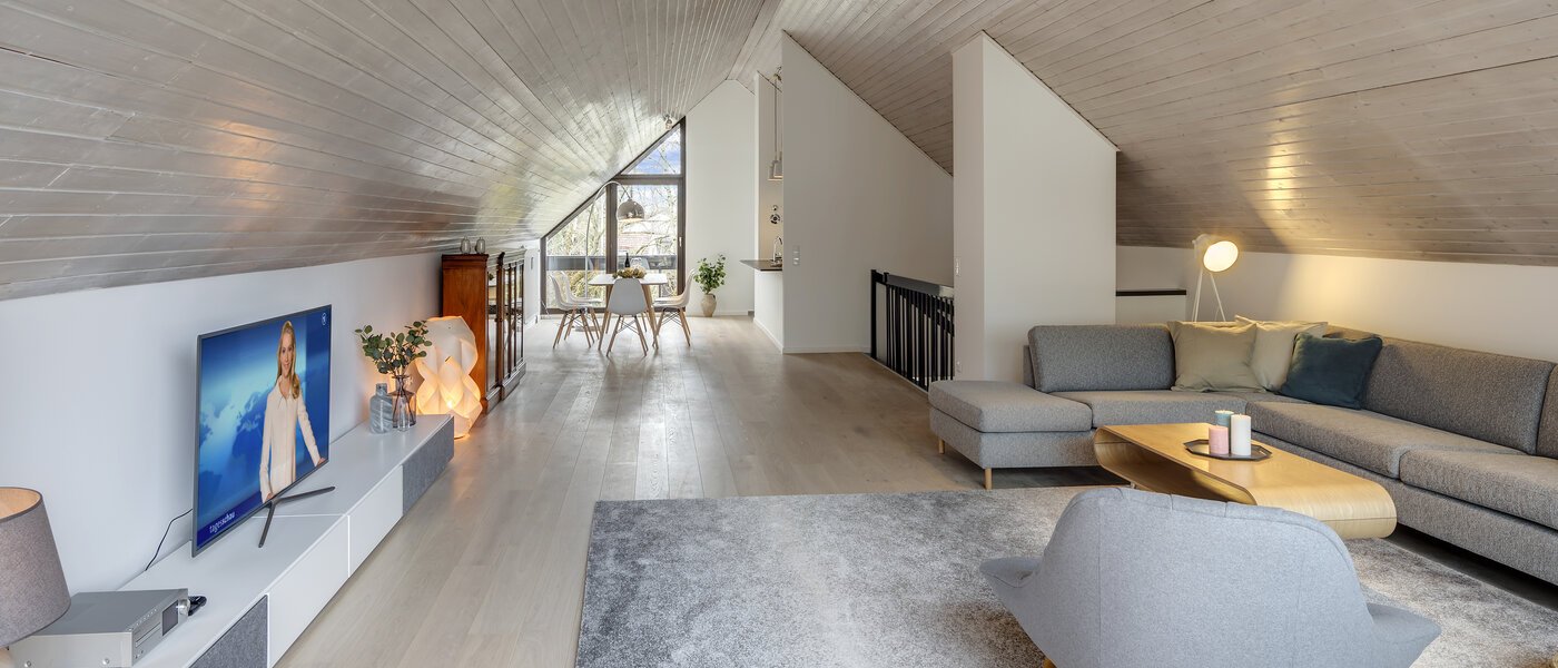 メゾネット・マンション（複数階にわたるマンション） München Oberföhring 02 リビングエリア 10997