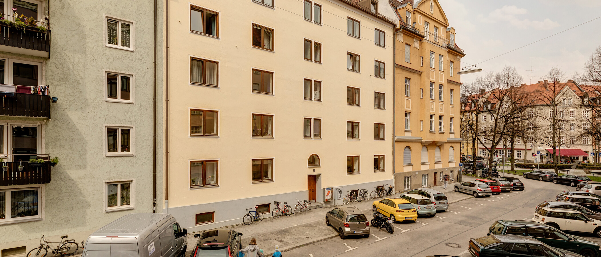 メゾネット・マンション（複数階にわたるマンション） München Schwabing-West (rund um den Hohenzollernplatz) 04 物件からの眺め 11000