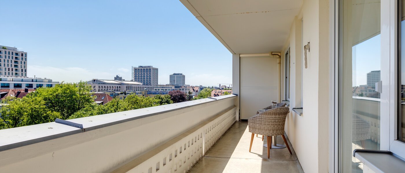 マンション München Schwabing (links der Leopoldstraße) 01 ベランダ 11029