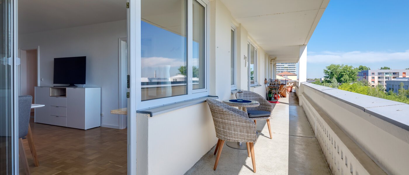 マンション München Schwabing (links der Leopoldstraße) 03 ベランダ 11029