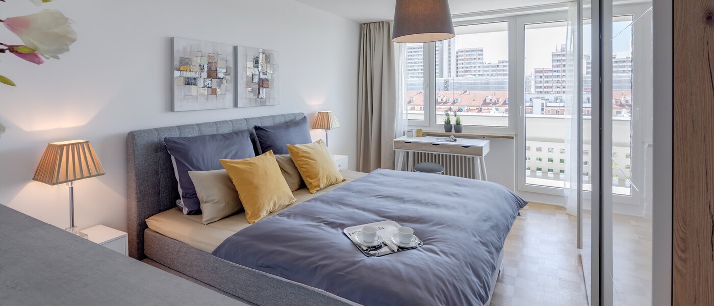 マンション München Schwabing (links der Leopoldstraße) 01 寝室 11029