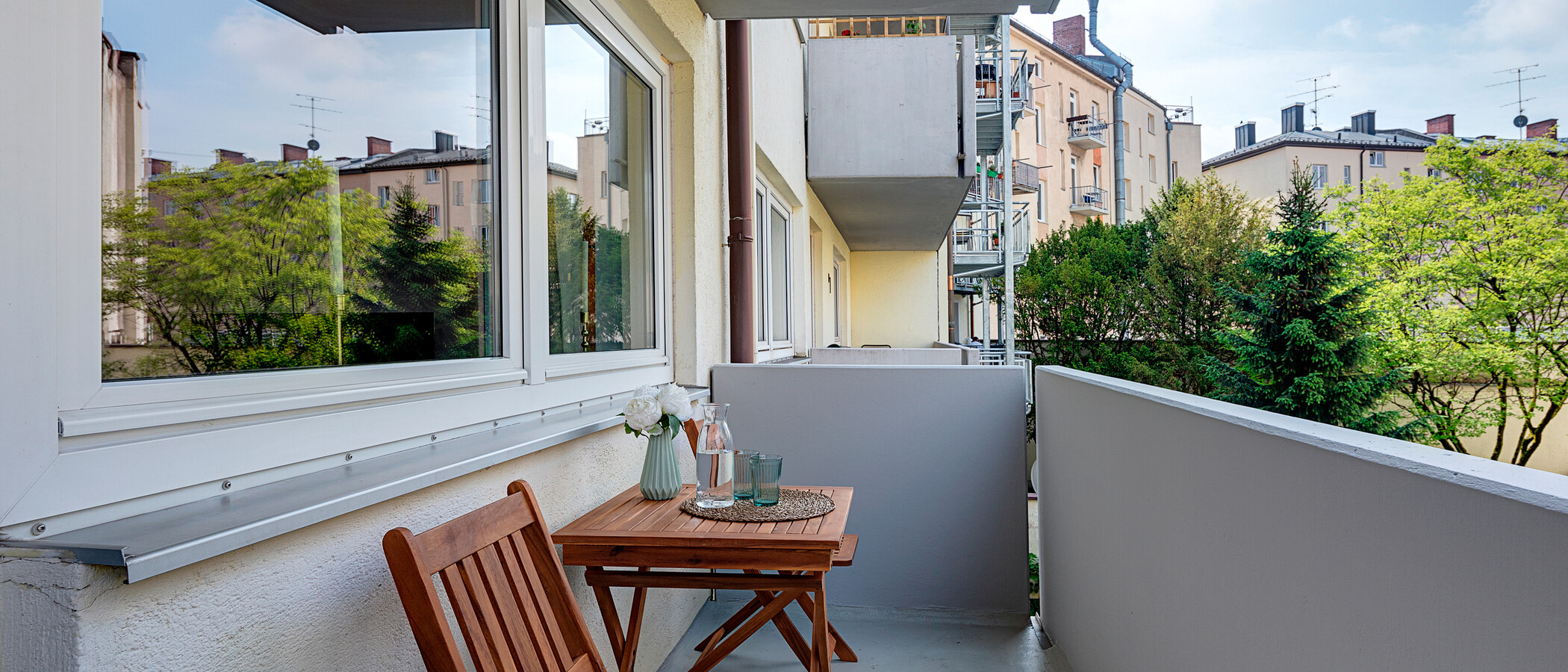 マンション München Isarvorstadt 01 ベランダ 11049