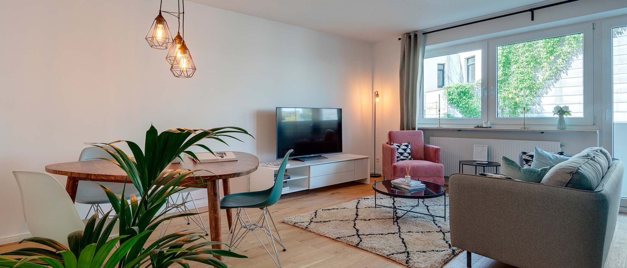 マンション München Isarvorstadt 02 リビングルーム 11049