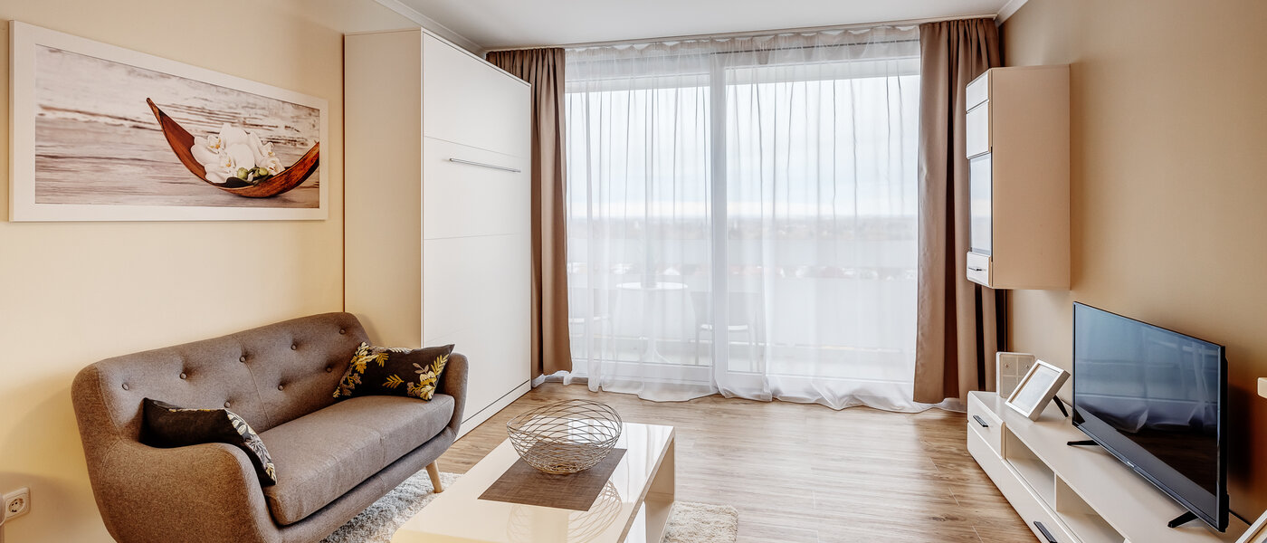 マンション München Arabellapark 01 リビングエリア 11073