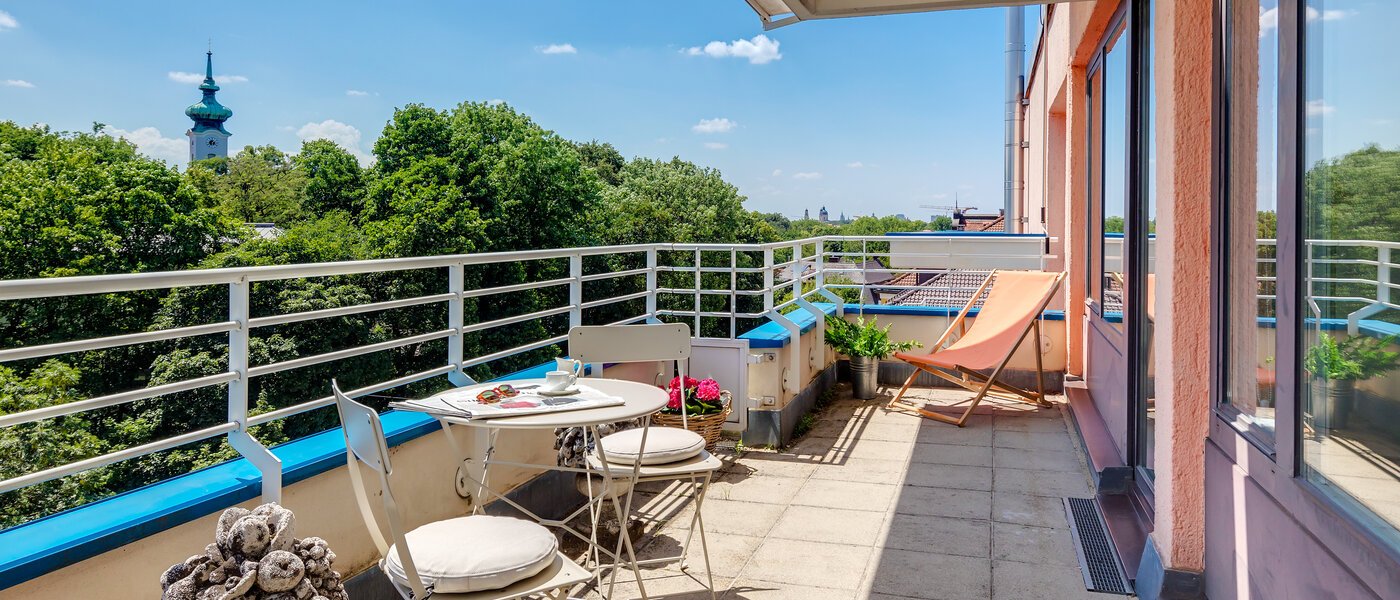 ペントハウス München Bogenhausen 01 テラス・ポーチ 11076