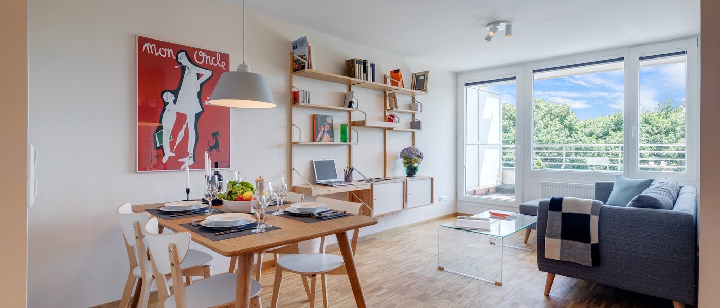 ペントハウス München Bogenhausen 01 リビングエリア 11076